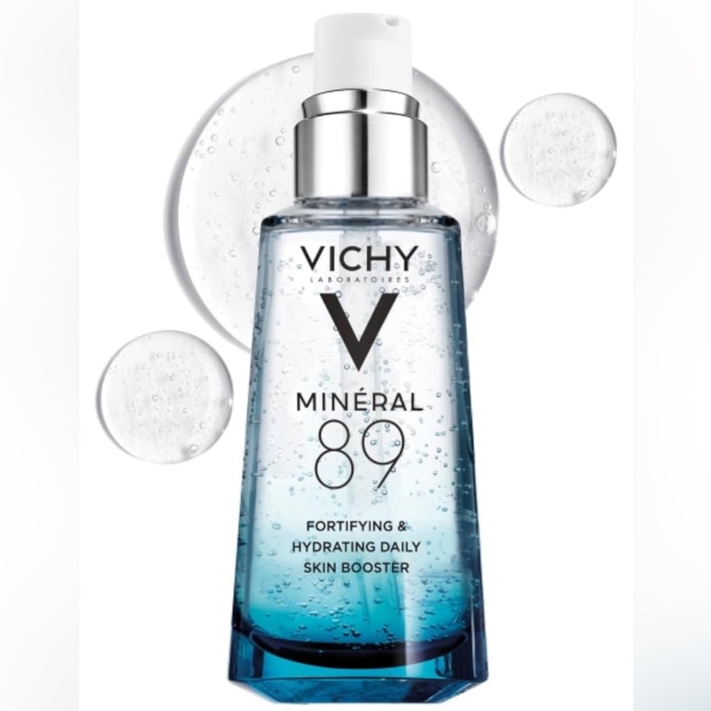 Vichy Mineral 89 Booster, Pure Hyaluronic Acid Serum (50ml/1.69 Fl.oz)